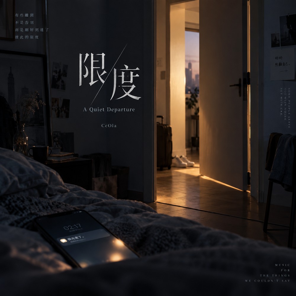 《限度 A Quiet Departure》主打作品封面
